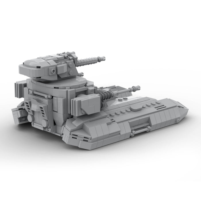 MOC - 145232 Sci - fi Military Tank Model - LesDiy - Locomotive -