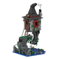 MOC - 146778 Witch's Tensegrety Hut Building Blocks - LesDiy - Building Blocks -