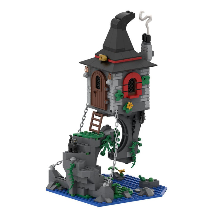 MOC - 146778 Witch's Tensegrety Hut Building Blocks - LesDiy - Building Blocks -