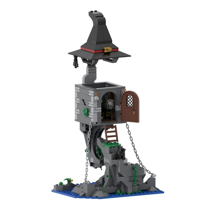 MOC - 146778 Witch's Tensegrety Hut Building Blocks - LesDiy - Building Blocks -