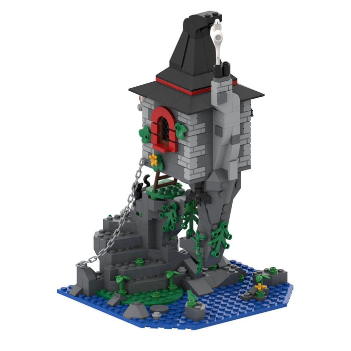 MOC - 146778 Witch's Tensegrety Hut Building Blocks - LesDiy - Building Blocks -
