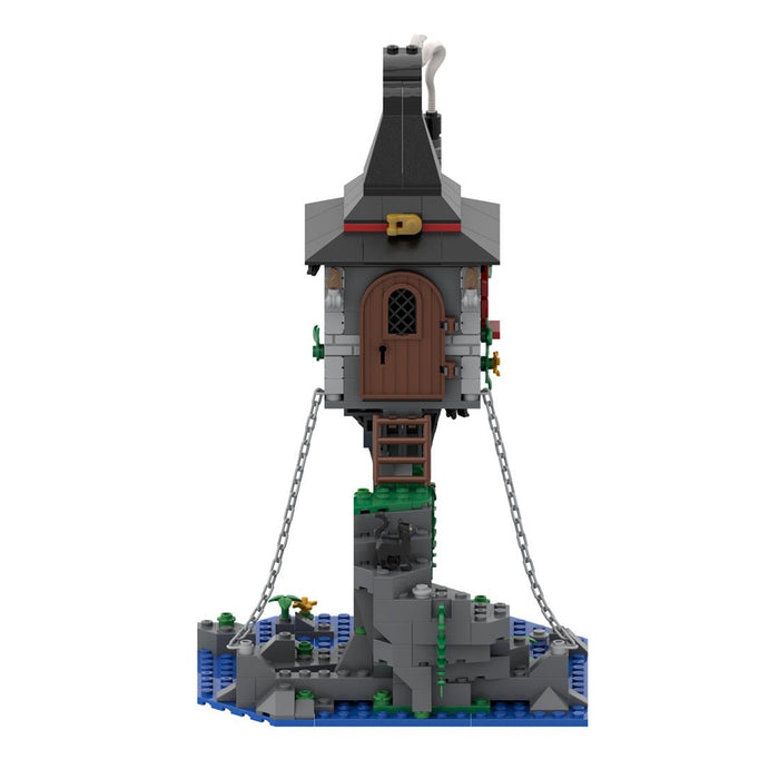 MOC - 146778 Witch's Tensegrety Hut Building Blocks - LesDiy - Building Blocks -