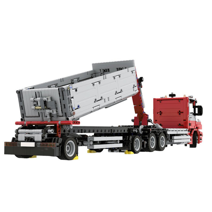 MOC - 147918 Scania T114 3 Axles Hookloader with Trailer - LesDiy -