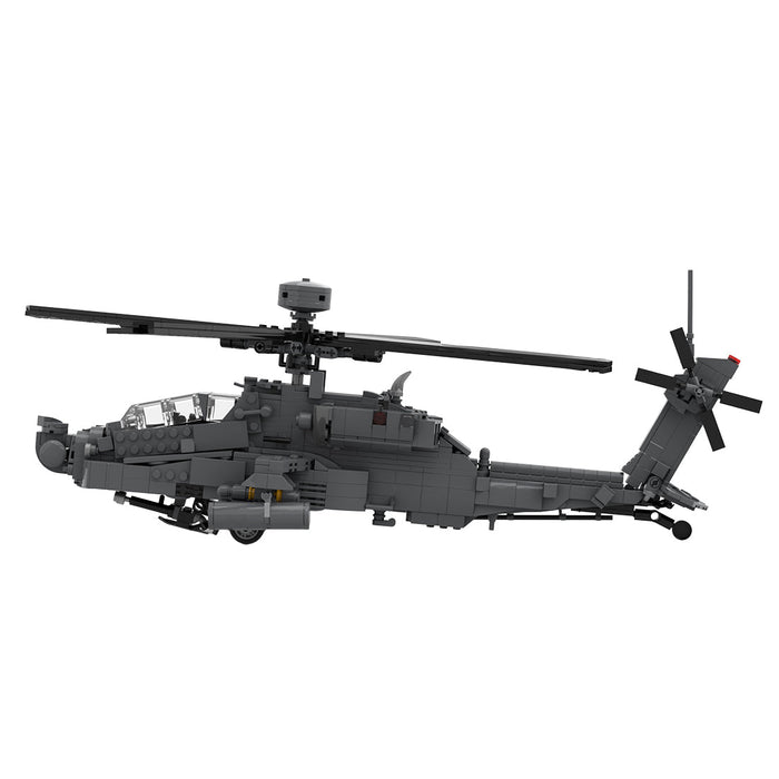MOC - 148055 AH - 64E Apache Guardian Building Blocks - LesDiy - MOC -