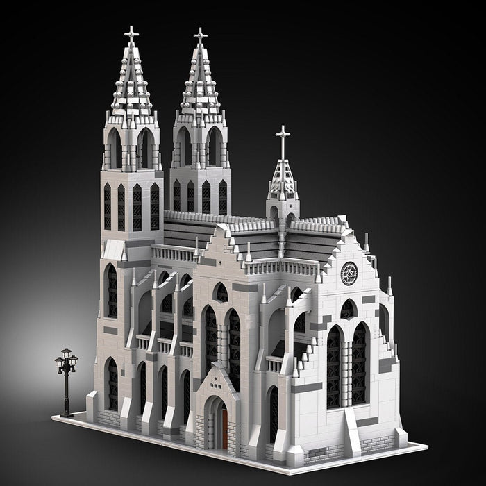 MOC - 148170 Gothic Cathedral Model - LesDiy -