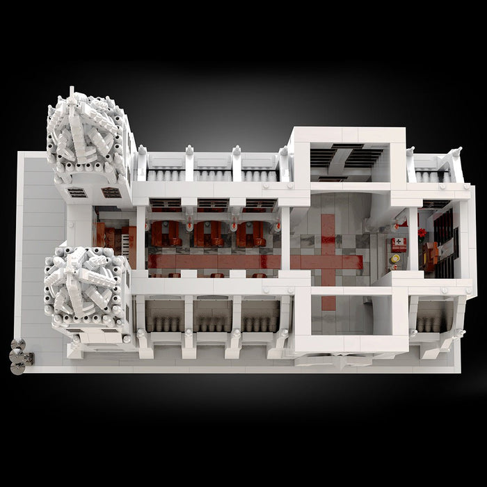MOC - 148170 Gothic Cathedral Model - LesDiy -