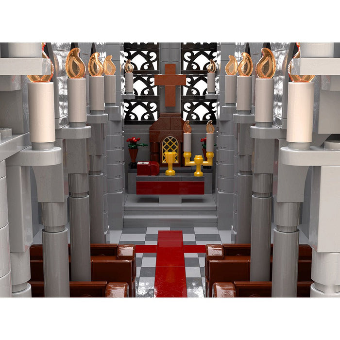 MOC - 148170 Gothic Cathedral Model - LesDiy -