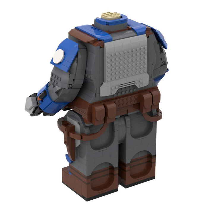 MOC - 148314 Bo Katan Kryze megafigure Building Blocks - LesDiy -