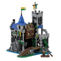 MOC - 148389 Medieval Lakeside County Fortress - LesDiy -