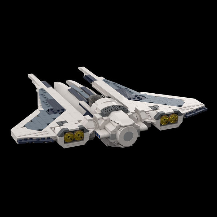 MOC - 148848 Bo - Katan Kom'rk - class Future Starship - LesDiy - Locomotive -