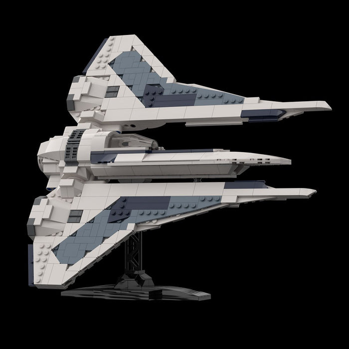 MOC - 148848 Bo - Katan Kom'rk - class Future Starship - LesDiy - Locomotive -
