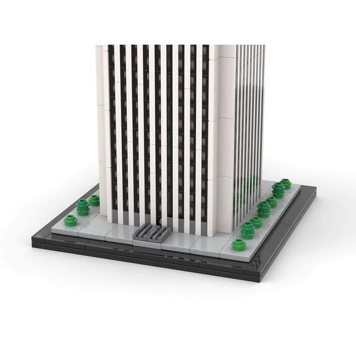 MOC - 149137 Chicago Aon Center - 1/800 Scale Building Blocks - LesDiy - Building Blocks -