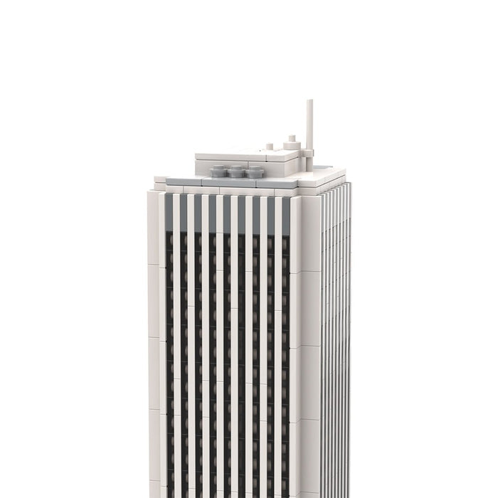 MOC - 149137 Chicago Aon Center - 1/800 Scale Building Blocks - LesDiy - Building Blocks -