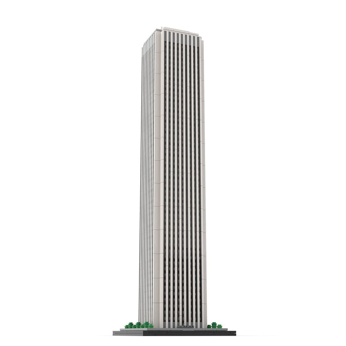 MOC - 149137 Chicago Aon Center - 1/800 Scale Building Blocks - LesDiy - Building Blocks -