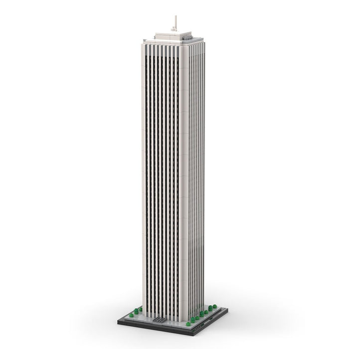 MOC - 149137 Chicago Aon Center - 1/800 Scale Building Blocks - LesDiy - Building Blocks -
