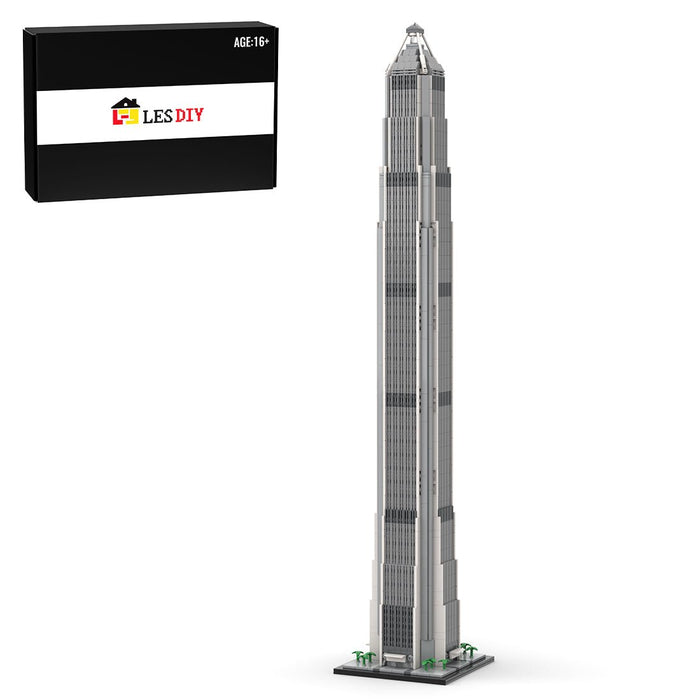 MOC - 150306 Shenzhen PingAn Finance Centre - 1/800 Scale Building Blocks - LesDiy - Building Blocks -