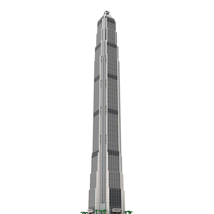 MOC - 150306 Shenzhen PingAn Finance Centre - 1/800 Scale Building Blocks - LesDiy - Building Blocks -