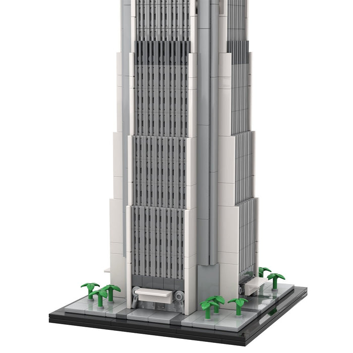 MOC - 150306 Shenzhen PingAn Finance Centre - 1/800 Scale Building Blocks - LesDiy - Building Blocks -