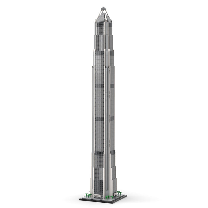 MOC - 150306 Shenzhen PingAn Finance Centre - 1/800 Scale Building Blocks - LesDiy - Building Blocks -