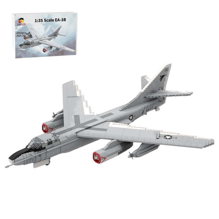 MOC - 151490 1:35 Scale EA - 3B Sky Warrior Building Blocks - LesDiy - Building Blocks -