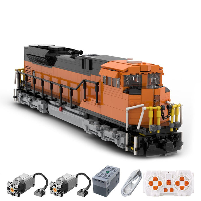 MOC - 151823 RC BNSF Train - LesDiy - Locomotive -