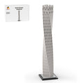 MOC - 152436 Dubai Cayan Tower - 1/800 Scale Building Blocks - LesDiy - Building Blocks -