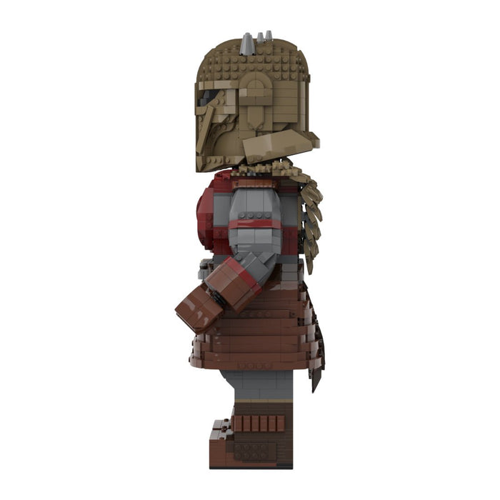 MOC - 153212 The Armorer megafigure(with Helmet) - LesDiy -