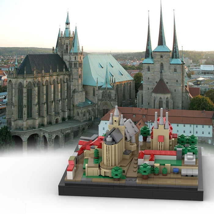 MOC - 153457 Erfurt Cathedral - LesDiy -