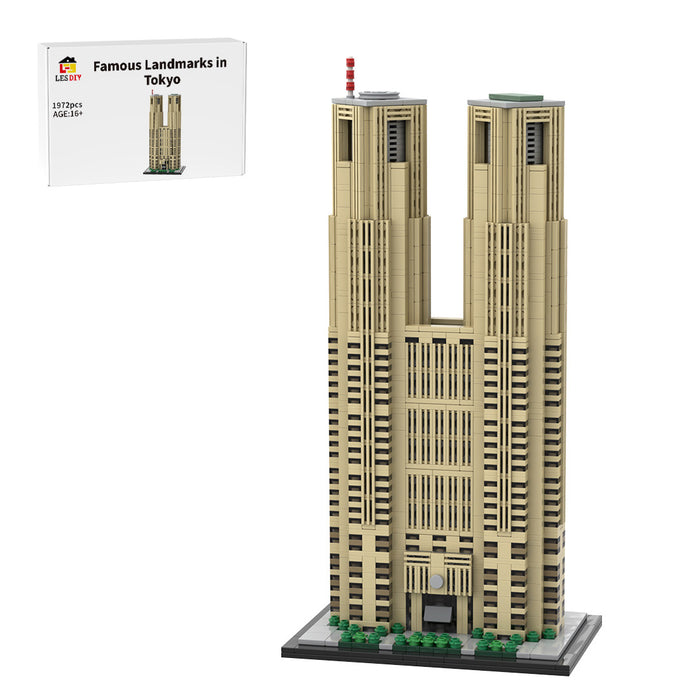 MOC-153517 Tokyo Metropolitan Government Building - 1/800 Scale Building Blocks