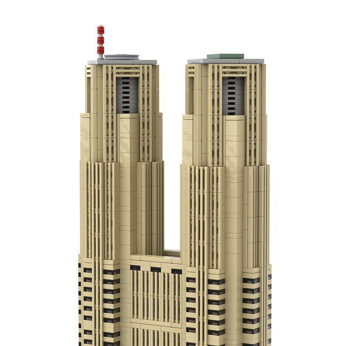 MOC-153517 Tokyo Metropolitan Government Building - 1/800 Scale Building Blocks