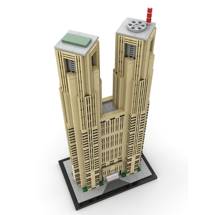 MOC-153517 Tokyo Metropolitan Government Building - 1/800 Scale Building Blocks