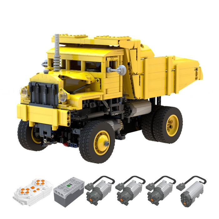 MOC - 153584 Euclid R - 15 RC Dump Truck - LesDiy -