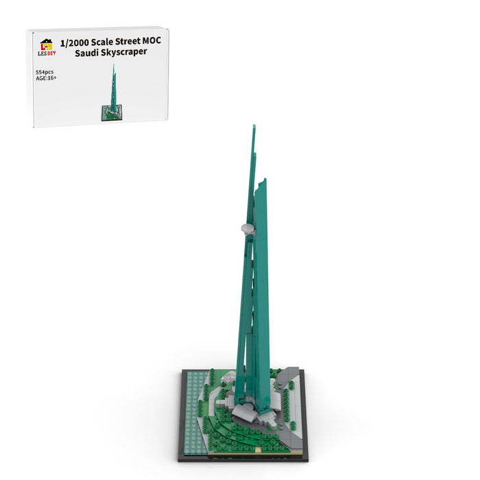 MOC - 153609 Jeddah Tower Building Blocks - LesDiy - Building Blocks -