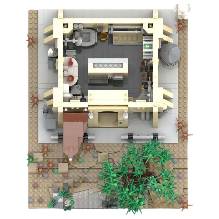 MOC - 153678 The Mandalorian - Din Family Homestead on Nevarro - LesDiy -