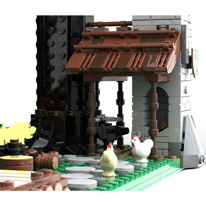 MOC - 153885 Forestmen's Headquarters Castle System - LesDiy -