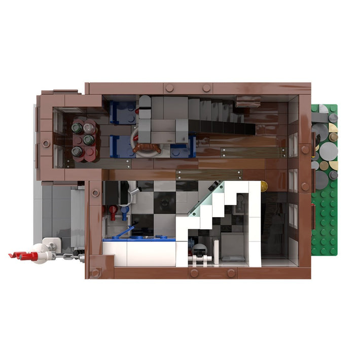 MOC - 153886 Half - timbered Townhouse - LesDiy -