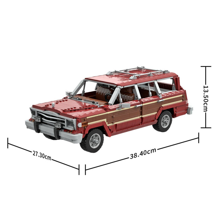 MOC - 154446 Jeep Grand Wagoneer - Skyler White's car Building Blocks - LesDiy - Building Blocks -