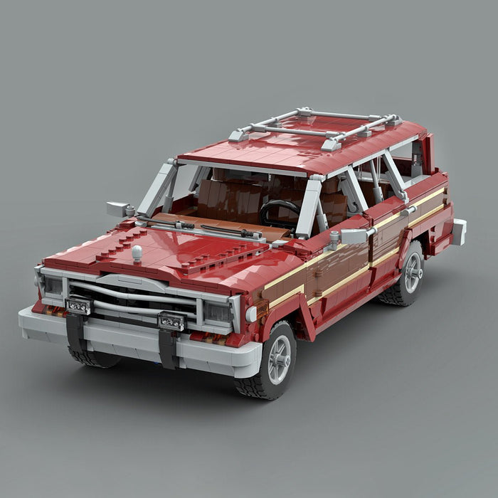 MOC - 154446 Jeep Grand Wagoneer - Skyler White's car Building Blocks - LesDiy - Building Blocks -