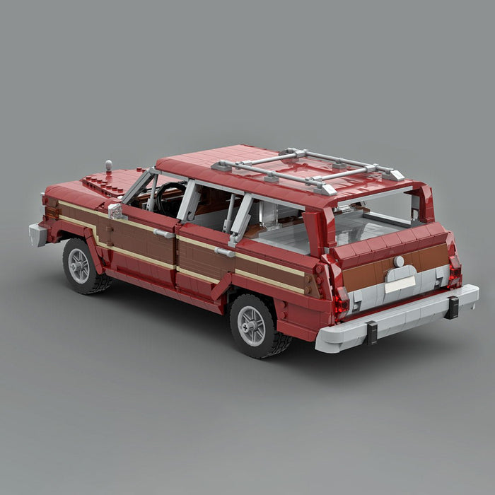 MOC - 154446 Jeep Grand Wagoneer - Skyler White's car Building Blocks - LesDiy - Building Blocks -