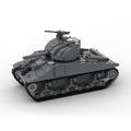MOC - 154688 M4A2 - 75 Sherman - LesDiy -