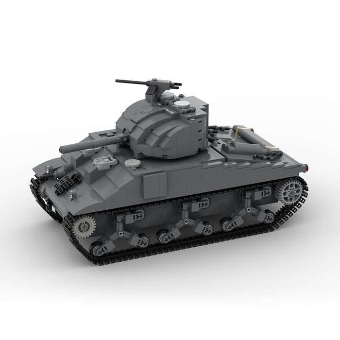 MOC - 154688 M4A2 - 75 Sherman - LesDiy -