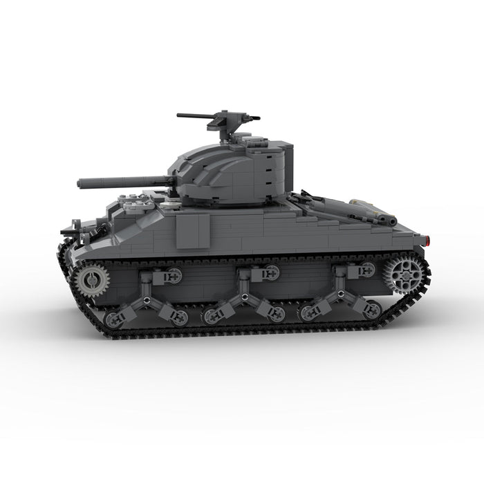 MOC - 154688 M4A2 - 75 Sherman - LesDiy -
