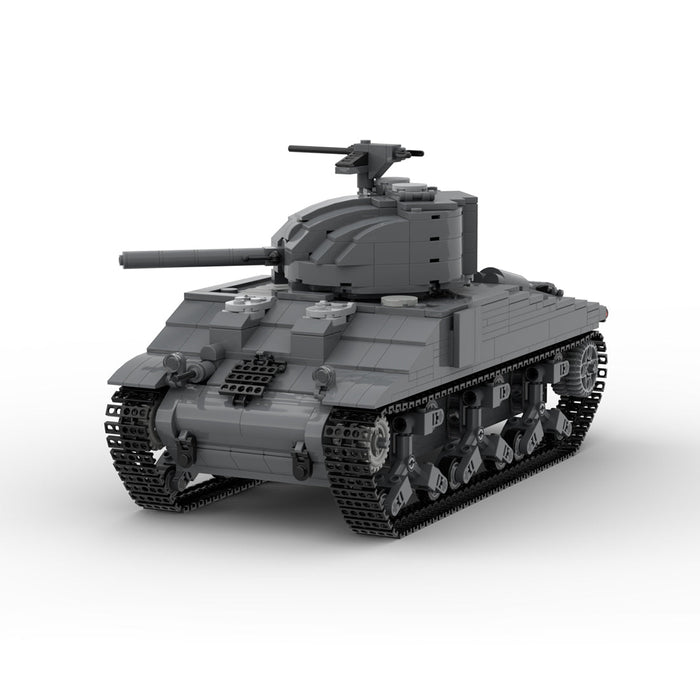 MOC - 154688 M4A2 - 75 Sherman - LesDiy -