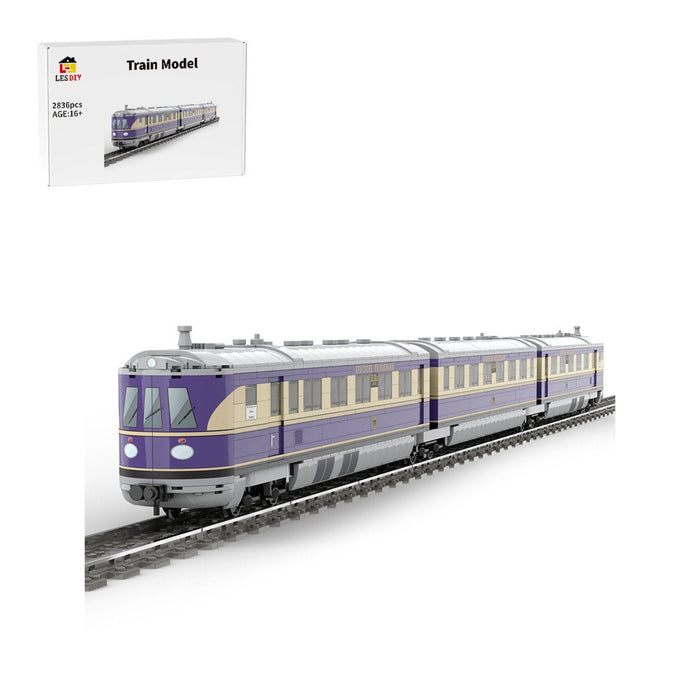 MOC - 154855 SVT 137 234 High Speed Train - LesDiy - Locomotive -