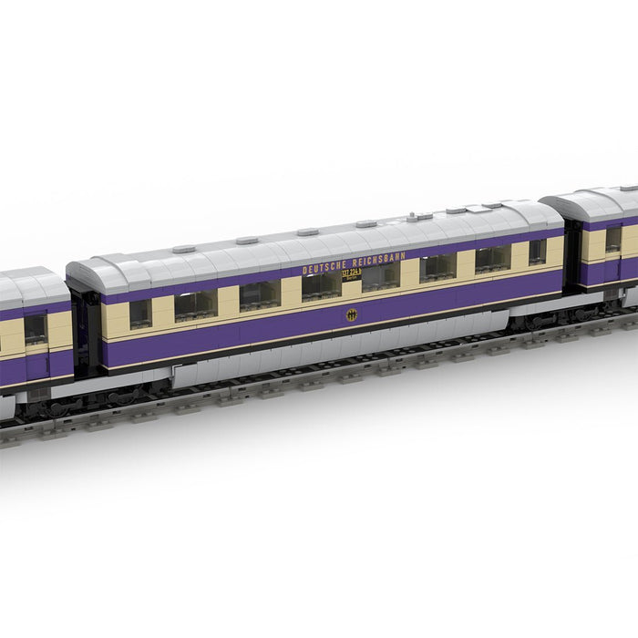 MOC - 154855 SVT 137 234 High Speed Train - LesDiy - Locomotive -