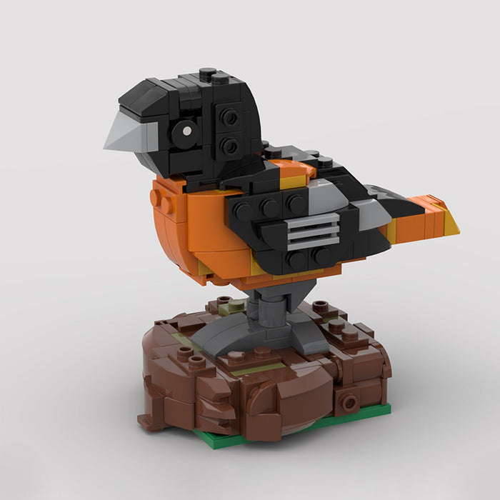 MOC - 155504 American Backyard Birds Building Blocks - LesDiy - Building Blocks -