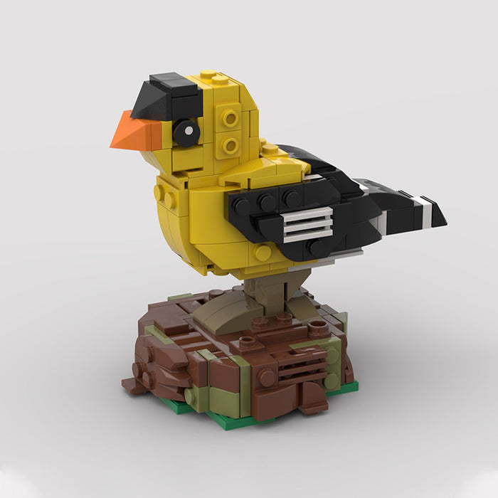 MOC - 155504 American Backyard Birds Building Blocks - LesDiy - Building Blocks -