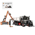 MOC - 156132 Iveco Magirus 330 - 30 Trilateral Tipper & Boom Mower - LesDiy -