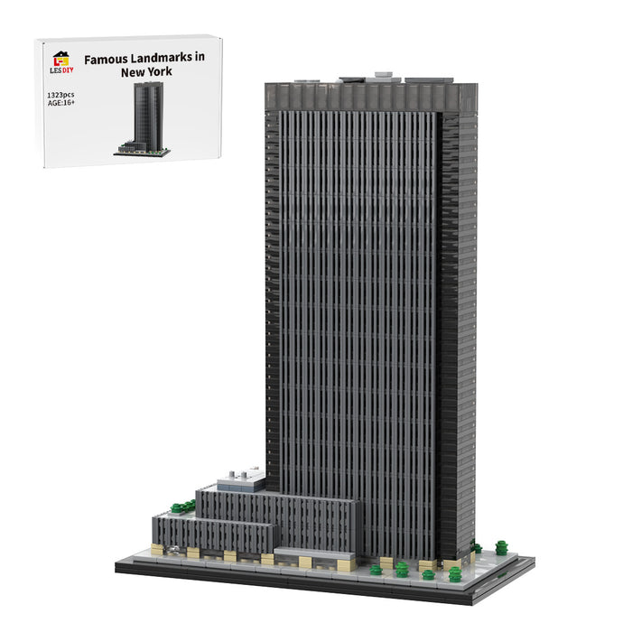 MOC-156591 NYC One Penn Plaza - 1/800 Scale Building Blocks