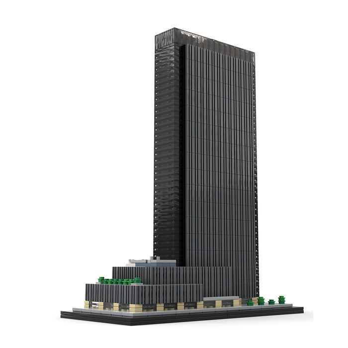 MOC-156591 NYC One Penn Plaza - 1/800 Scale Building Blocks